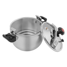 201 Stainless Steel Pressure Cooker, 60kpa Sealed Stewing Pot Cooking Cookware,