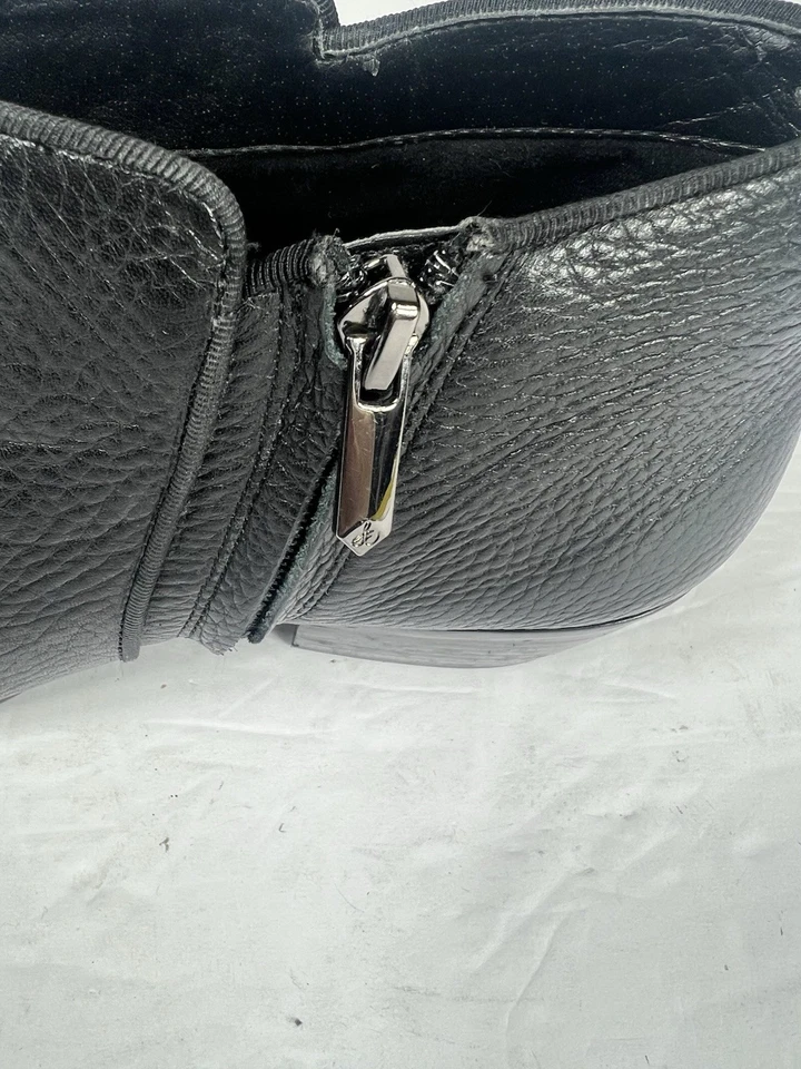 Sam Edelman Petty Mujer Talla 8.5 Cuero Negro Cremallera Lateral Botines Zapatos Foto 4 de 4