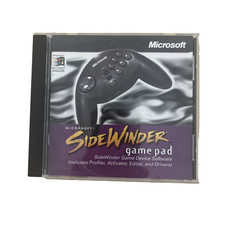 Microsoft Sidewinder Game Pad Software W/Manual