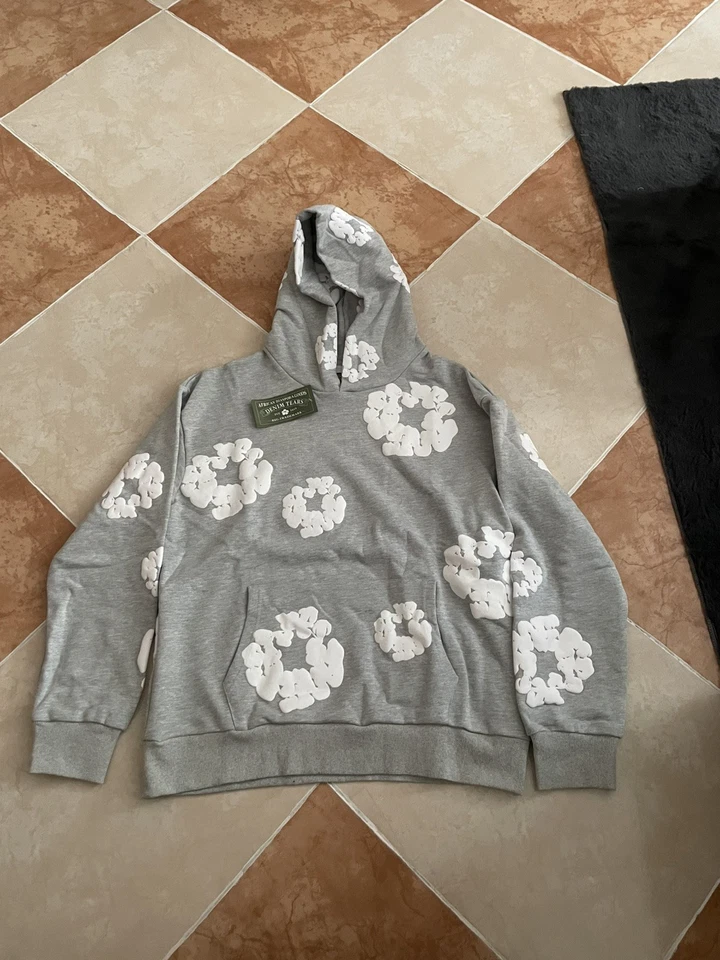 Denim Tears Grey Hoodie Size M - Imagen 2 de 4