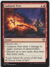 Cathartic Pyre 90 Uncommon Commander: Lorwyn Eclipsed Magic: The Gathering NM