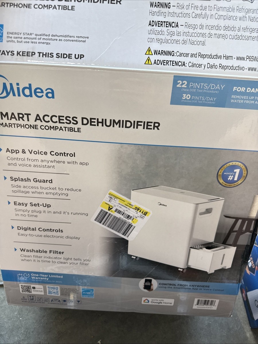 Midea 除湿機 MAD22C1AWS 2022年製 【公式通販】