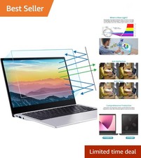 2-Pack 13.3 inch Anti Blue Light Screen Protector, Eye Protection Anti Glare ...