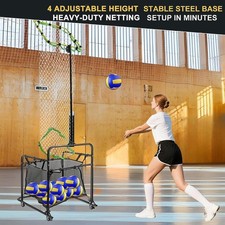 Volleyball Practice Net Volleyball Training Equipment Aid for Throwing Beach