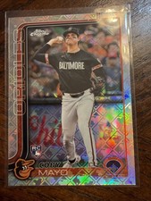 2025 Topps Chrome Coby Mayo 120 MLB Foil