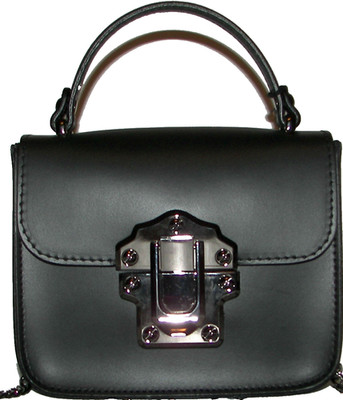 GIORGIO COSTA FLORENCE Black Leather Purse Crossbody Made in ITALY NWT 