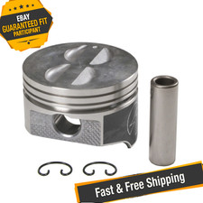 Sealed Power H273cp30 Set Of 8 Hypereutectic Flat Top Pistons For Sbf 289302