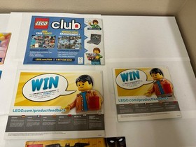 The LEGO Batman Movie Dimensions Minecraft 21118 70905 Instruction Manuals Lot