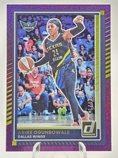 2025 Panini Donruss WNBA Arike Ogunbowale #39 Purple Shimmer #'d 71/99 Wings