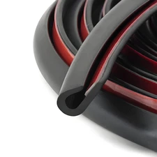 32ft U-Shape Car Door Edge Guard Molding Trim Rubber Edge Strip Seal Protector
