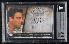 2013 Breygent American Horror Story Zachary Quinto Chad Warwick BGS 8.5 Auto ne4