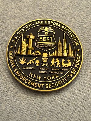 #ad CBP BEST Task Force Coin St Michael Border Patrol Customs Collectible $54.99