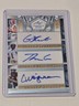 2025 Leaf Trinity - Trio Platinum #T-16 Stockton Castellanos Conner Weigman #5/5
