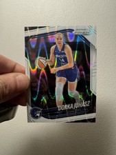 2025 Panini Prizm WNBA Dorka Juhasz #109 White Seismic Wave Prizm