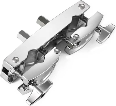 TUOREN Drum Set Holder Clamp Adjustable Multi-Clamp Cymbal Boom Arm Mounting Bracket (F