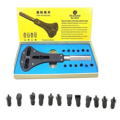 Steel Watch Repair Key Wrench to Open Max.57mm Big Watch Back Case Jaxa Type F