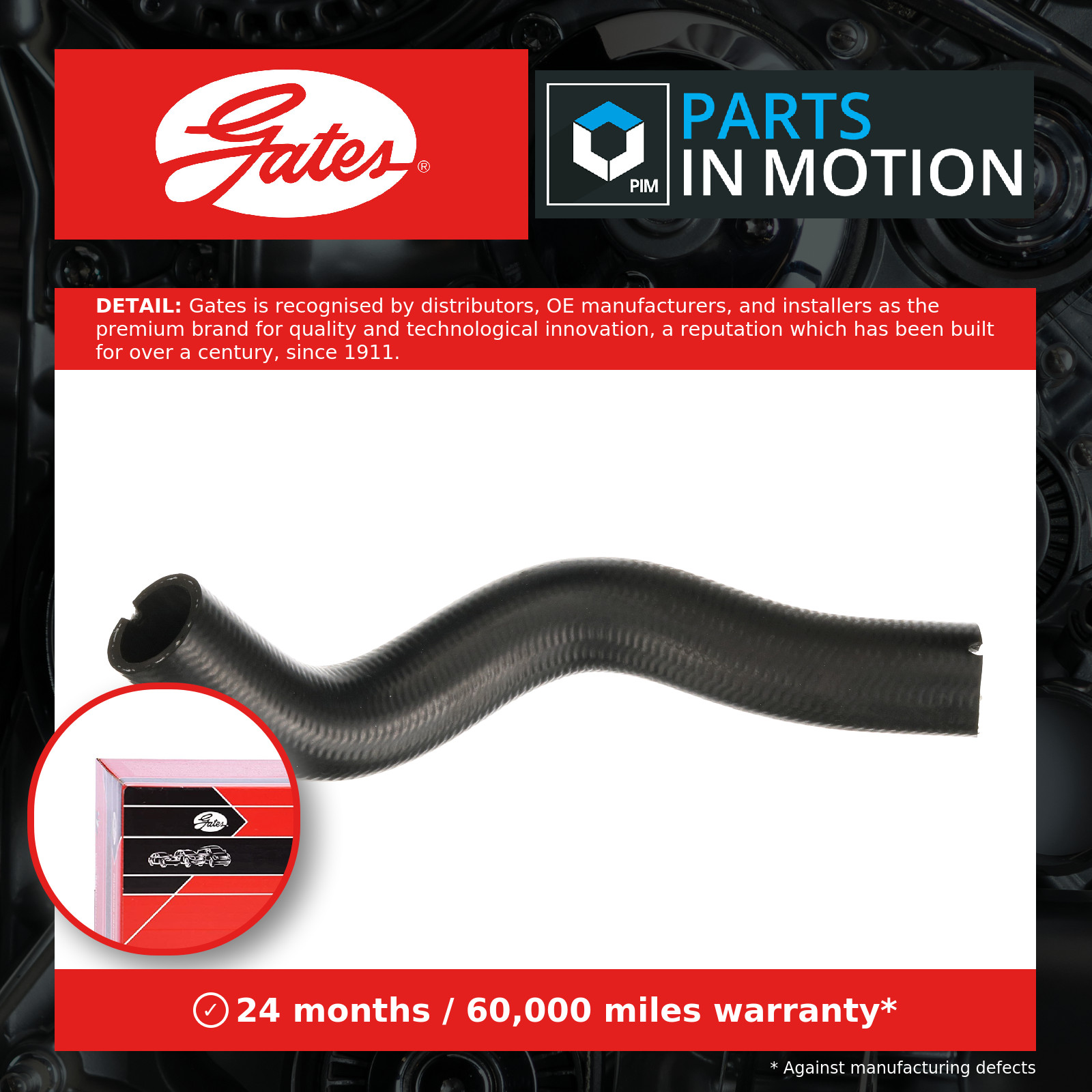 Gates Radiator Hose - 05-4971 - OE Matching Quality and Specification - Image 6