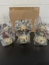 Home Interiors And Gifts 3 Snowmen Brand New