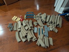 Lot Of 127 Misc. Pieces Of Thomas Trackmaster Beige/Tan Track