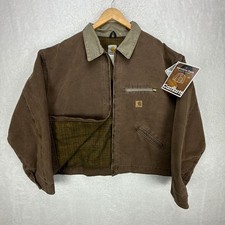 Carhartt Detroit Jacket Blanket Lined Mens 4XL J97 CHT Chestnut Brown NWT NOS