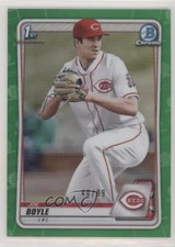 2020 Bowman Draft Chrome Green Refractor 40/99 Joe Boyle #BD-165 xb2