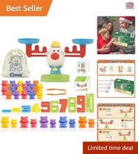 Math Balance Toys Counting Bears Number Blocks STEM Learning Educational Game
