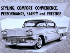  1958 PONTIAC BOLD NEW LUXURY FACTORY TO DEALER Film - CD MP4 OR DVD Format 