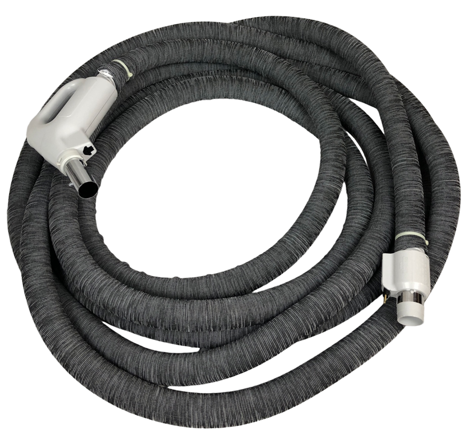35' Plastiflex Electric Central Vacuum Hose DC or Pigtail Ships with Hose Sock