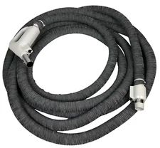 35' Plastiflex Electric Central Vacuum Hose DC or Pigtail Ships with Hose Sock