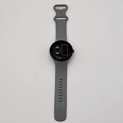 GPS Only Google Pixel Watch 3 45mm Android Smart Watch GGE4J Gray - Photo 6 sur 14