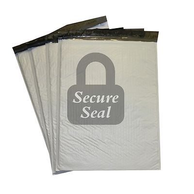 100 #7 14.25x20 Poly Bubble Mailers Self Seal Padded Ship Envelopes 14.25''x20''