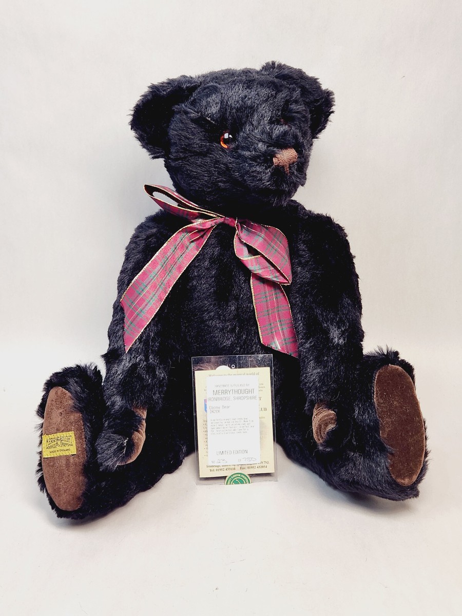 Merrythought Mohair Teddy Bear (IN20K, #23) w/ Paperwork - Limited