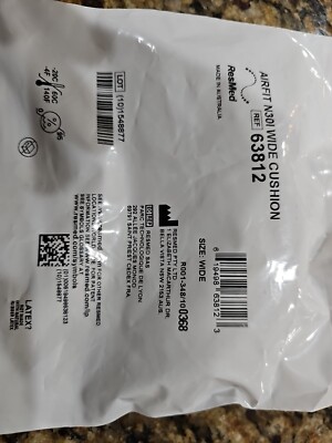 New WIDE Factory Sealed ResMed AirFit N30i Nasal Replacement Cushion 63812 