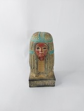 UNIQUE ANCIENT EGYPTIAN STATUE Of Bust Queen Hatshepsut Stone Handmade