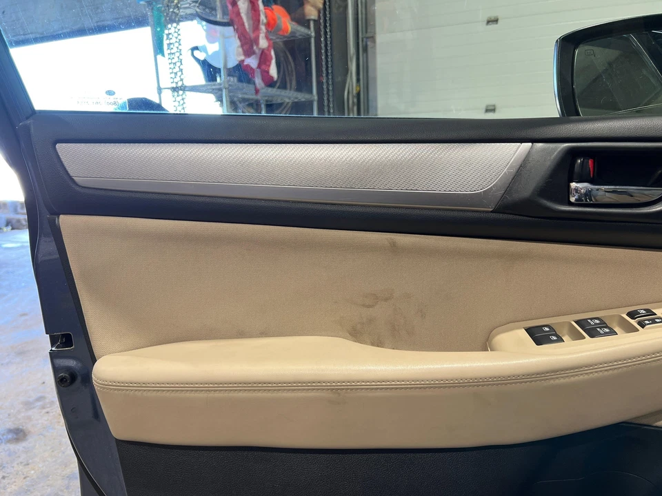 2015 - 2016 Subaru Legacy Driver LH Left Ivory Front Door Trim Panel - Image 2 of 4