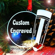 Best Teacher Gifts For Christmas Unique Ornament White Decoration Acrylic Pencil