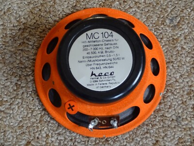 Heco Mitteltöner Mittelton-Chassis MC 104 selten