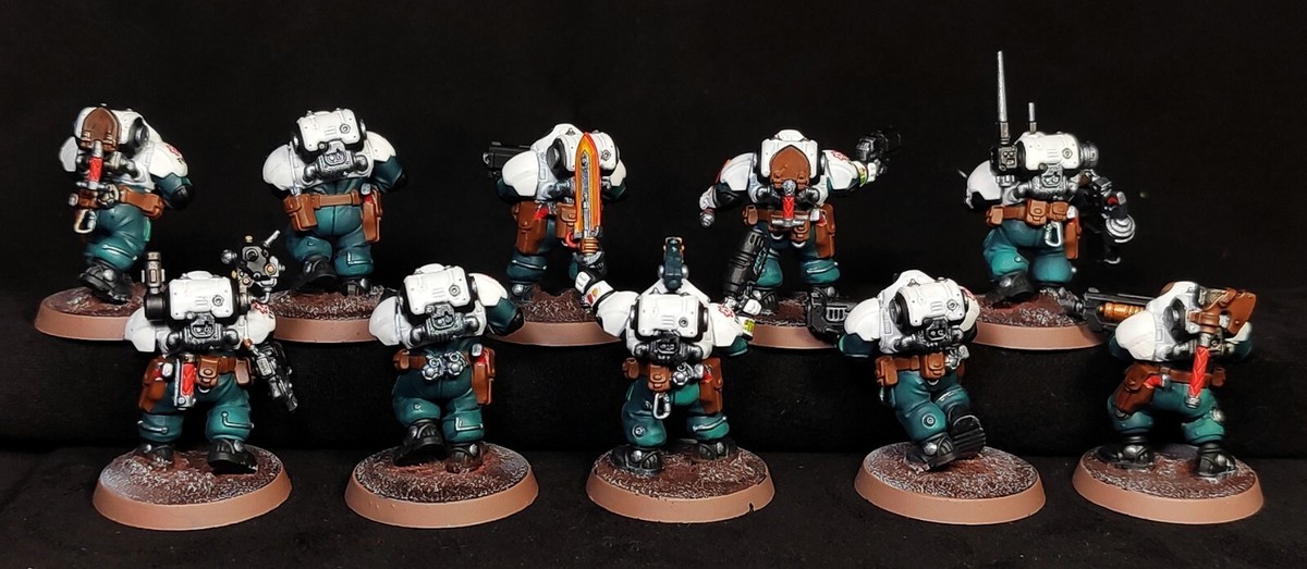 Warhammer 40,000 Hearthkyn Warriors 10体 LEAGUES OF VOTANN 10 Hearthkyn Warriors #1 PRO PAINTED