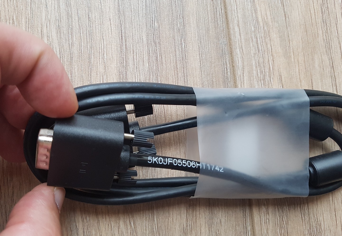 5 X VGA Cable SVGA HD 15 Pin Male to Male VGA Cable Dell 5K0jf05506