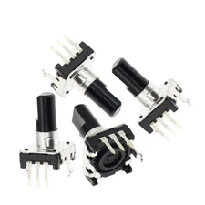 Rotary Encoder Switch Handle Audio Coding Push Button EC12 360° RE12 24 Position