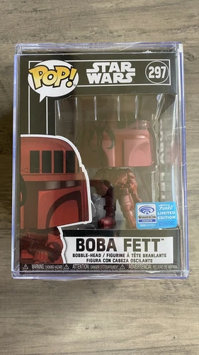 Funko POP! Star Wars Boba Fett Futura Red Wondercon 2020 Exclusive #297