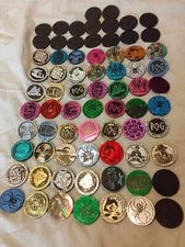 Lot of Original Vintage Rare Antique Tazos / Pogs / Sabritas / Slammers