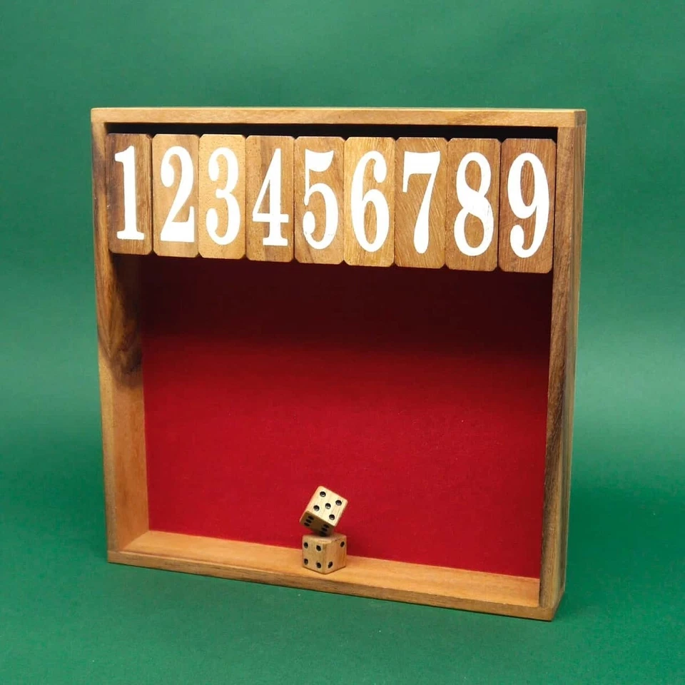 SHUT THE BOX XL - rasantes, kurzweiliges Würfelspiel - Bild 2 von 4