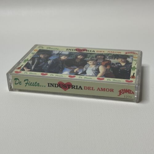 Industria del Amor Cassette De Fiesta 1990 Ramex Corrido de los Perez Mega Rare - Picture 6 of 6