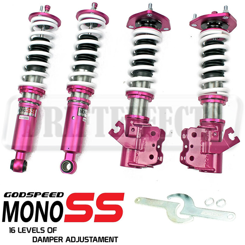 For 89-94 240SX S13 180SX Godspeed MonoSS Damper Coilovers