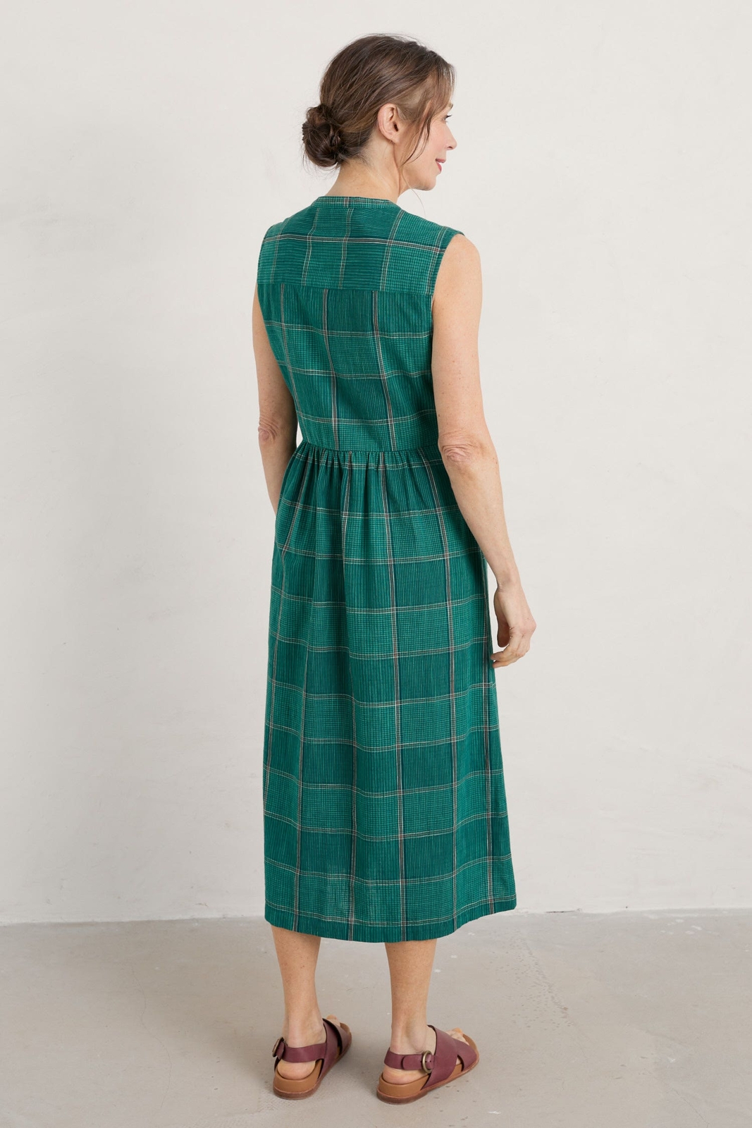 Seasalt Women's Dress green Creek Cottage Dress Regular Craft