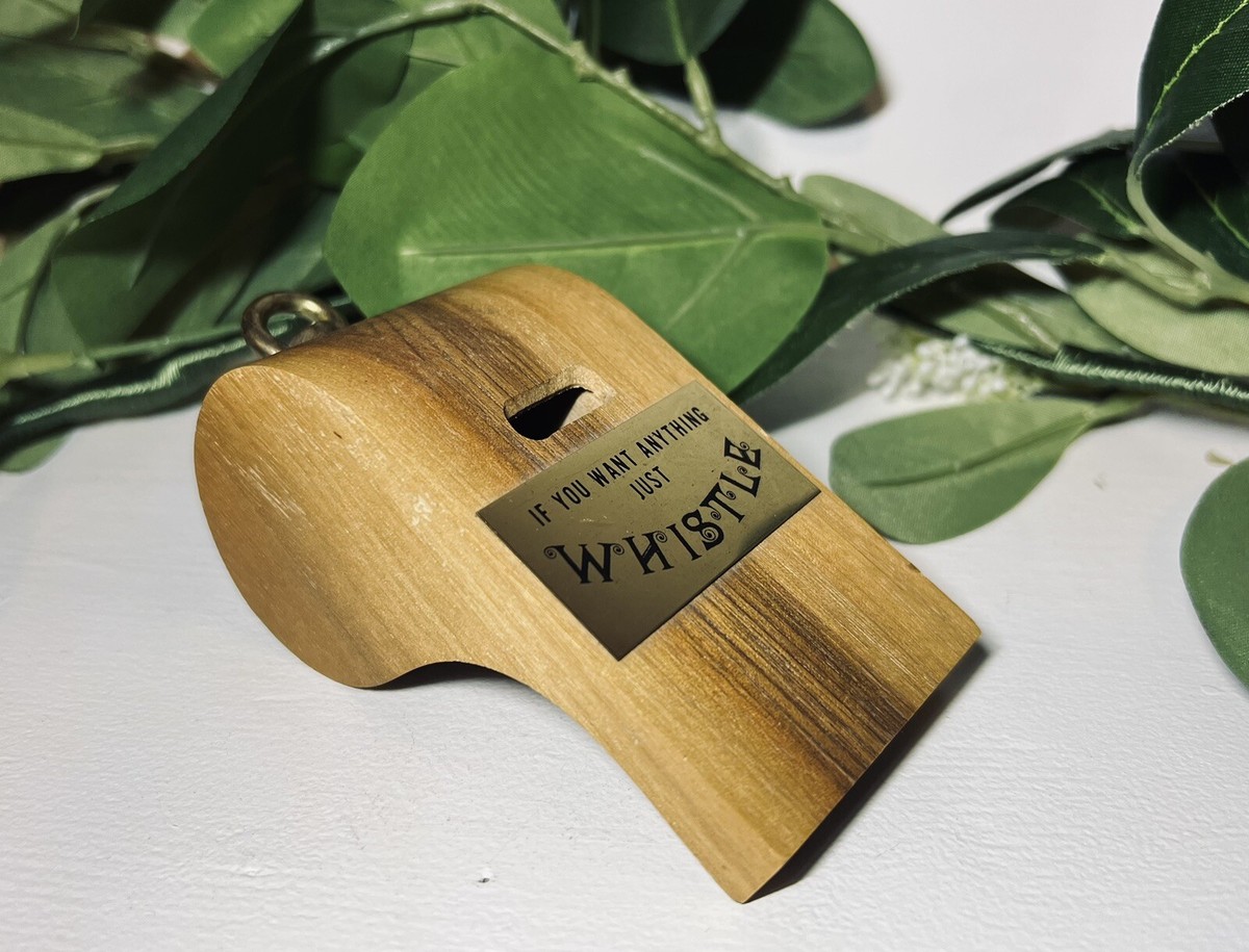 【完売品】5 WHISTLE SCREWY PAINTS Vintage Large Whistle “IF YOU WANT ANYTHING JUST WHISTLE