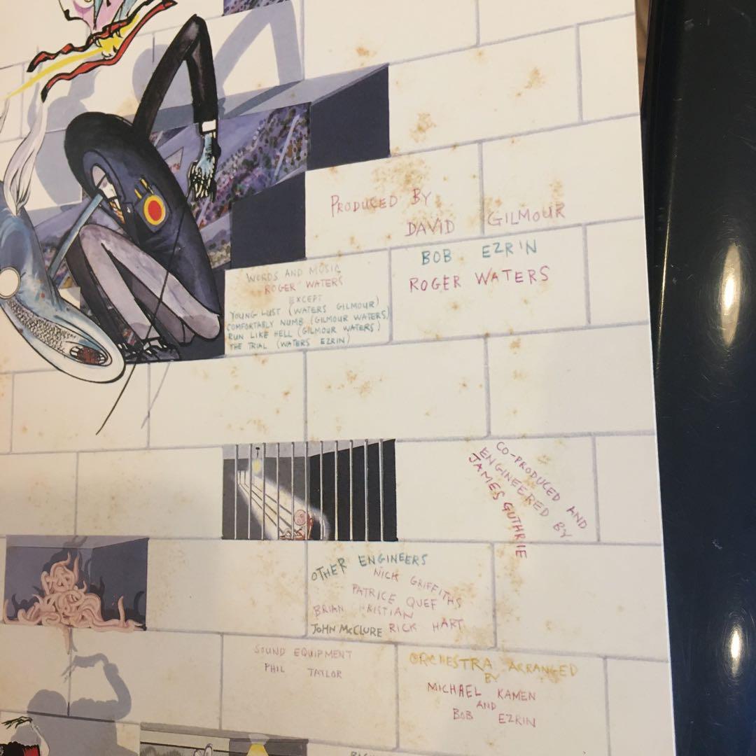 ピンク・フロイド　ザ・ウォール　クリア・ステッカー付き　2枚組レコード　4/4 Pink Floyd The Wall 2-Disc Record With Clear Sticker 4/4 | eBay