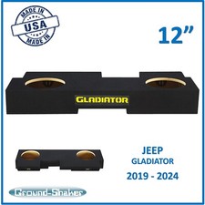 Box Subwoofer Jeep Gladiator 12" Doppio Sigillato 2019-2024 GIALLO