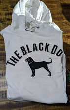 Mens The Black Dog "TAILGATE"Classic FULL EMBROIDERY Hoodie Sweatshirt Sz XXL